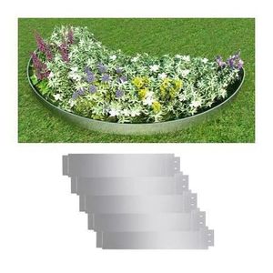 BORDURE Bordure de pelouse - VIDAXL - 52722 - Acier galvanisé - Multicolor - 100 x 20 cm