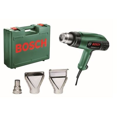 Black Decker KX2200K heteluchtapparaat 2000 W (met 2-traps veiligheidsschakelaar, traploze temperatuurinstelling, automatische uitschakeling, incl. 8-delige accessoires