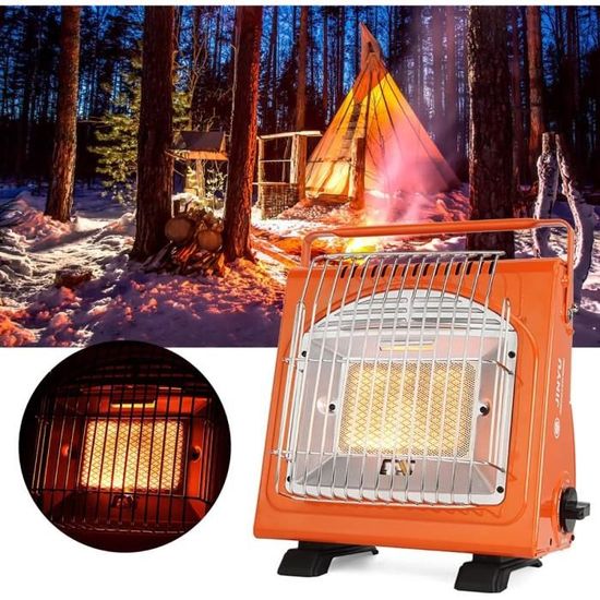 Campingman - Réchaud à gaz portable - Brûleur de cuisine 1 brûleur avec étui