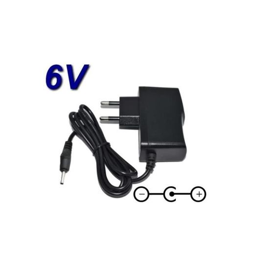 Chargeur Vtech Kidi Chargeur 6V Pour Platine VTECH Kidi DJ Mix Alimentation Originale De Remplacement 1051327