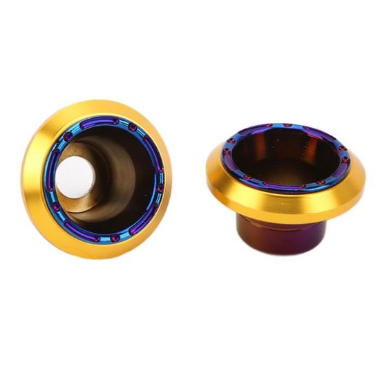 Curseur De Cadre De Roue De Fourche 2 Pcs Universel Moto Roue