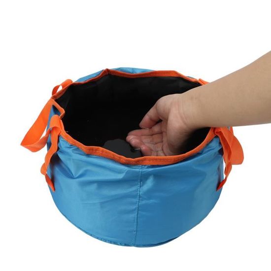 Bassine à Vaisselle Pliable De Taille Moyenne De 5 L - Multifonction - Pour L'extérieur, Voyage, Cuisine, Camping, Caravanes - Gris