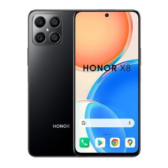 Smartphone Honor X8a 6+128gb Minuit Noir