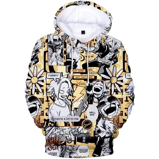 Sweat à Capuche Fille Garçon Style Kpop - Manches Longues, Motif "Demon Hunters", Décontracté Et Tendance