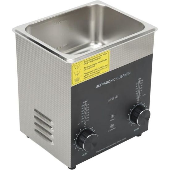 Nettoyeur Ultrason 300ml 45KHz Pro - Cuve Inox SUS304, Silencieux, Pour Bijoux, Lunettes, Montres & Petits Objets