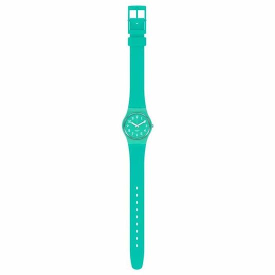 Montre SWATCH Back To Mint Leave Silicone Plastique 25