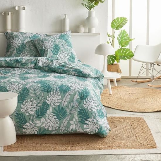 Parure De Lit Mawira - 2 Personnes - 260 X 240 Cm - 100% Coton