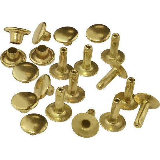 Lot De 50 épingles à Rivets Pour Jeans - 20 Mm, Réglables, Installation Sans Couture