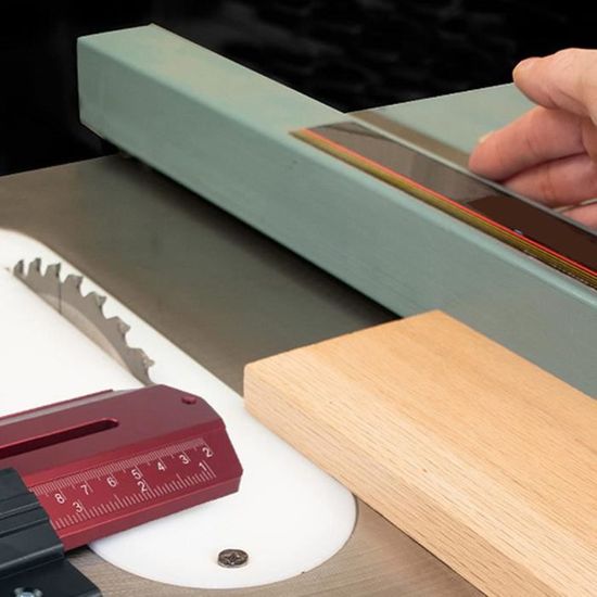 Gabarit Conique Pour Scie à Table, Guide De Déchirure En Alliage D'aluminium, Gabarit De Coupe De Précision, Accessoire De Scie à Table Multifonctionnel, Pour Fournir Des Capacités De Coupe Précises E