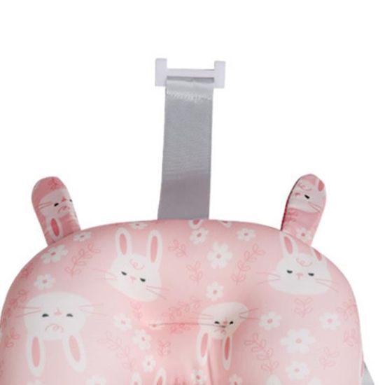 WANGW Baignoire Pour Bébé, Tapis De Bain Antiderapant Pour Nouveau-né, Coussin Filet Coussin De Bain Siege De Bain Doux Pour Bébés, Reducteur Baignoire, 41 X 50 X 34 CM