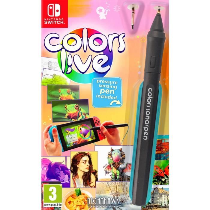 Colors Live Stylo De Détection De Pression Inclus Switch - vue 2