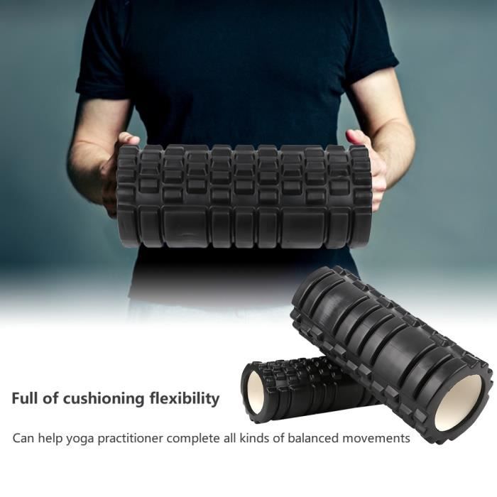 33CM 2 en 1 EVA colonne de Yoga creuse rouleau de mousse Fitness Pilates accessoires d'exerciceSHC-1SHC