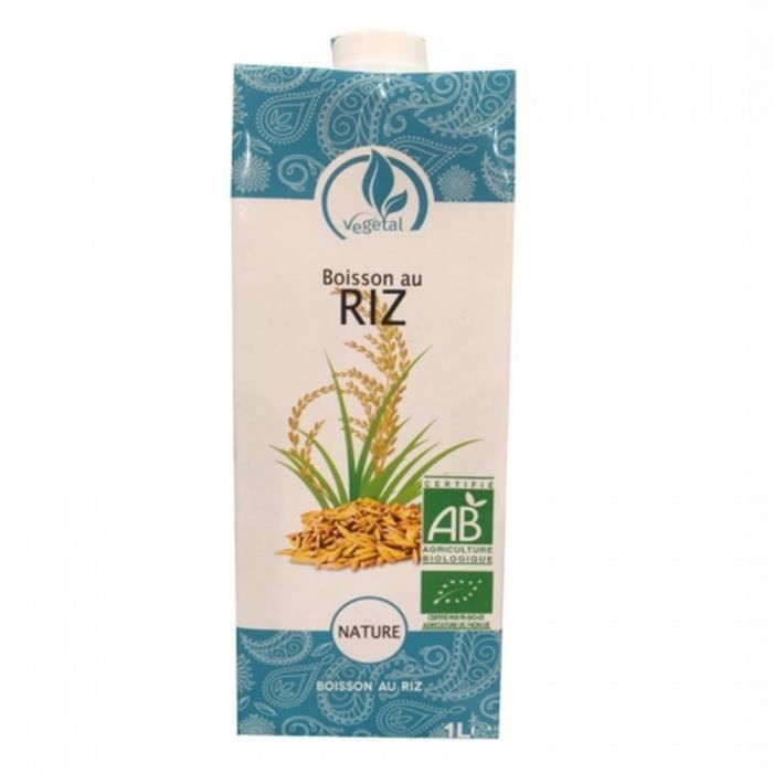 Boisson végétale BIO au riz - brique 1l