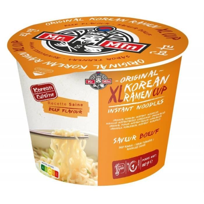 MR MIN - Mr Min Xl Cup Boeuf 110G - Lot De 4