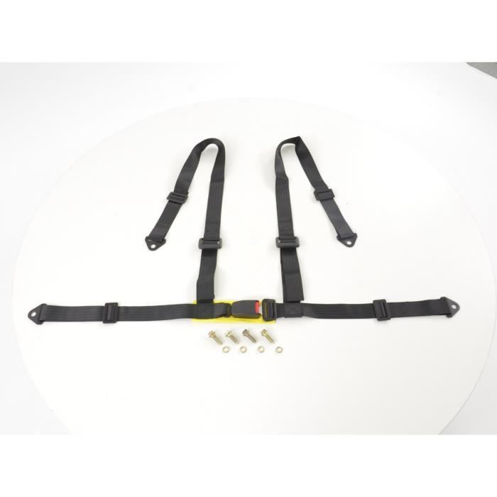 Ceinture univ.le 4-points, noire