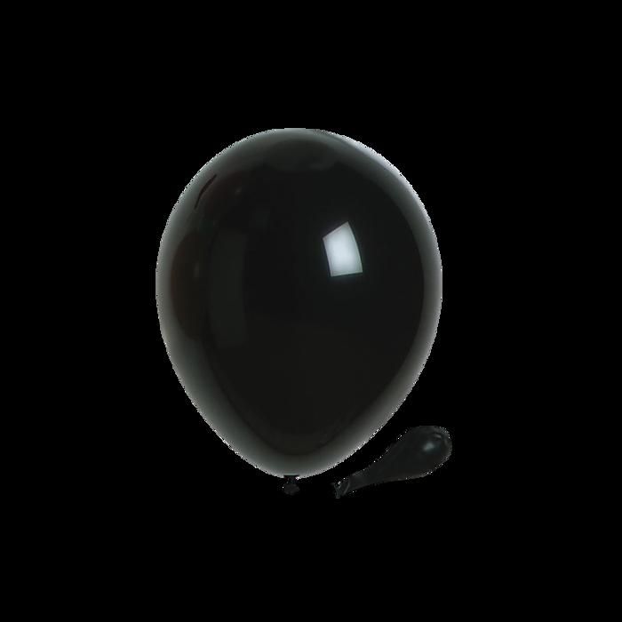Sachet De 100 Ballons Opaque Noir 25 Cm