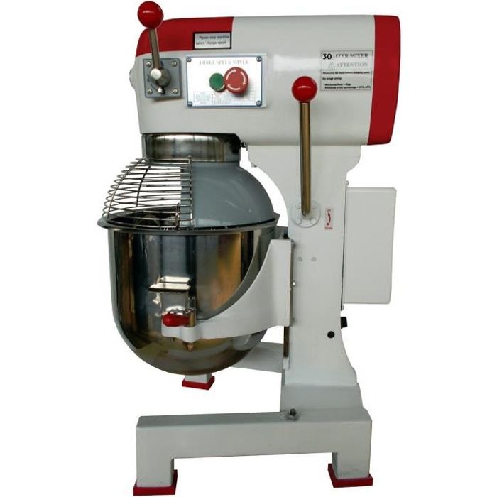 Batteur Pétrin Mélangeur PRO 30 L pour boulangerie et snack