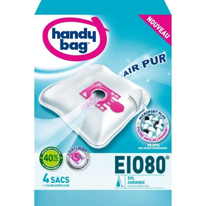 HANDY BAG EIO80 Sacs Aspirateur Micropor Plus