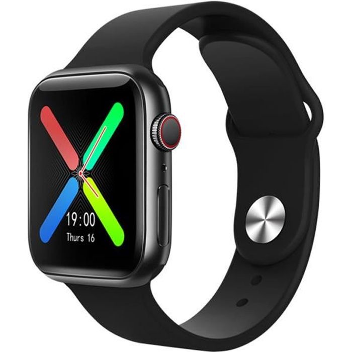 Montre intelligente T500 PLUS 1.54- IPS Écran tactile MTK2502 Chipset Fitness Tracker Moniteur de sommeil - fréquence cardiaque N
