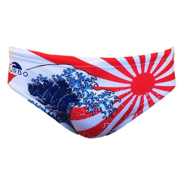 MAILLOTS DE BAIN Homme Slips bains Turbo Japan Kanji