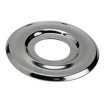 ROSACE PLATE CHROMEE 20X27