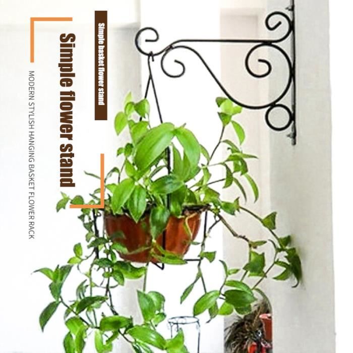 Crochets De Suspension De Fleur Mural Support De Pot De Fleur De Plante Support De Panier Décoration Pour Jardin Nouveau