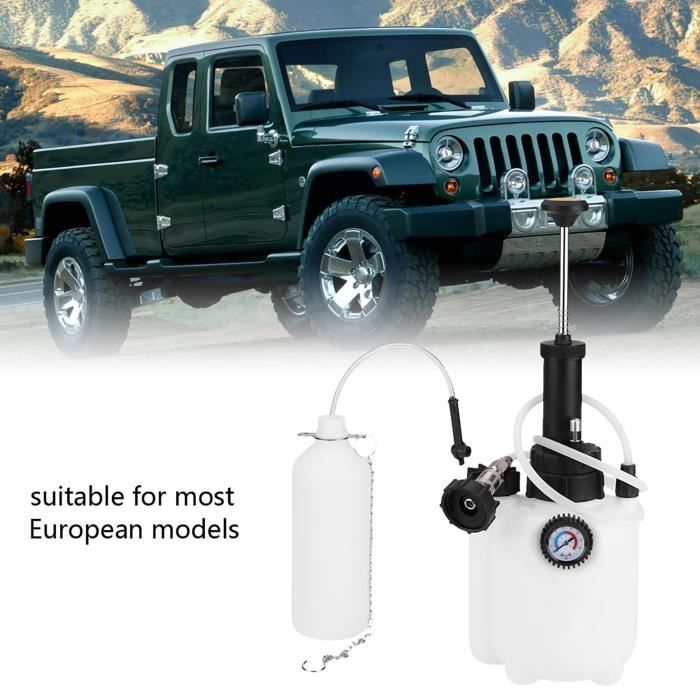 Appareil de purge de freins Purgeur liquide freins Bouteille de recharge Air comprimé 3L Voiture ALA