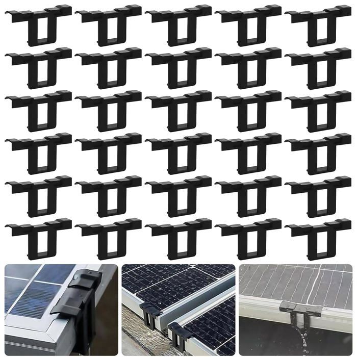 Lot De 10 Clips De Drainage Pour Panneau Solaire - Modules