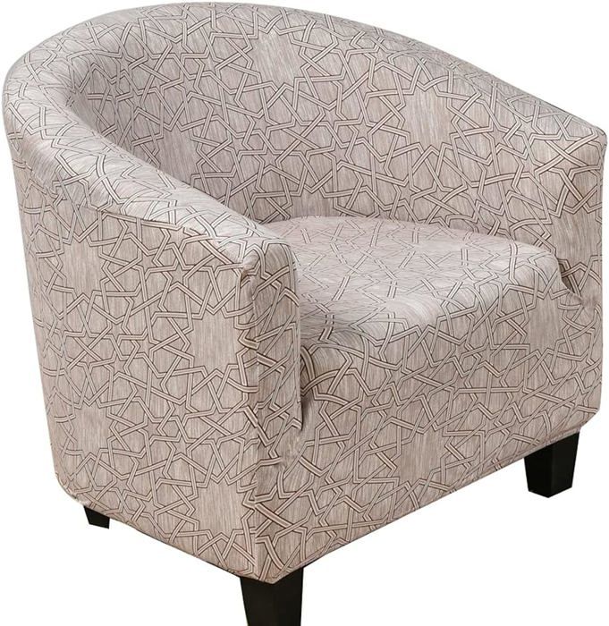 Highdi Housse de Fauteuil Cabriolet Chesterfield, Style Moderne
