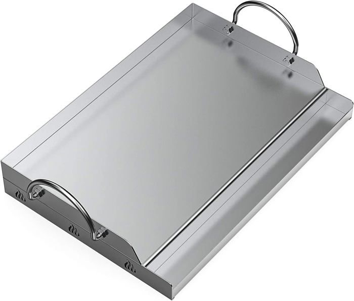 onlyfire 47 x 28 cm Plaque de Cuisson Réversible pour Barbecue à Gaz Série Weber Genesis II 400 et LX400 - Plaque Plancha en Fonte - Accossoire pour BBQ, Cuisinière, et Feu onlyfire 47 x 28 cm Plaque de Cuisson Réversible pour Barbecue à Gaz Série Weber Genesis II 400 et LX400 - Plaque Plancha en Fonte - Accossoire pour BBQ, Cuisinière, et Feu