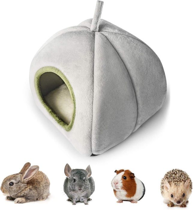 Comparer les prix de Lit pour petits animaux - YNKKVRE - 2 en 1 - Confortable - Gris - Intérieur