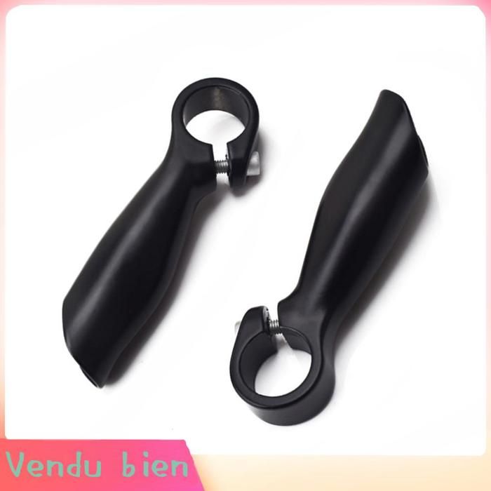 GORIX Poignées Vélo Ergo Grip Corne De Vache - Absorption Chocs, Verrouillage, Confort Cyclisme 140mm