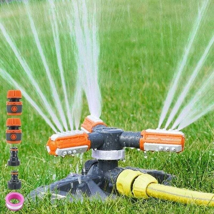 Arroseur de Jardin Systme dIrrigation darrosage Automatique Jardin Grande Surface Couvrant Arroseur Rotatif 360 Jardin