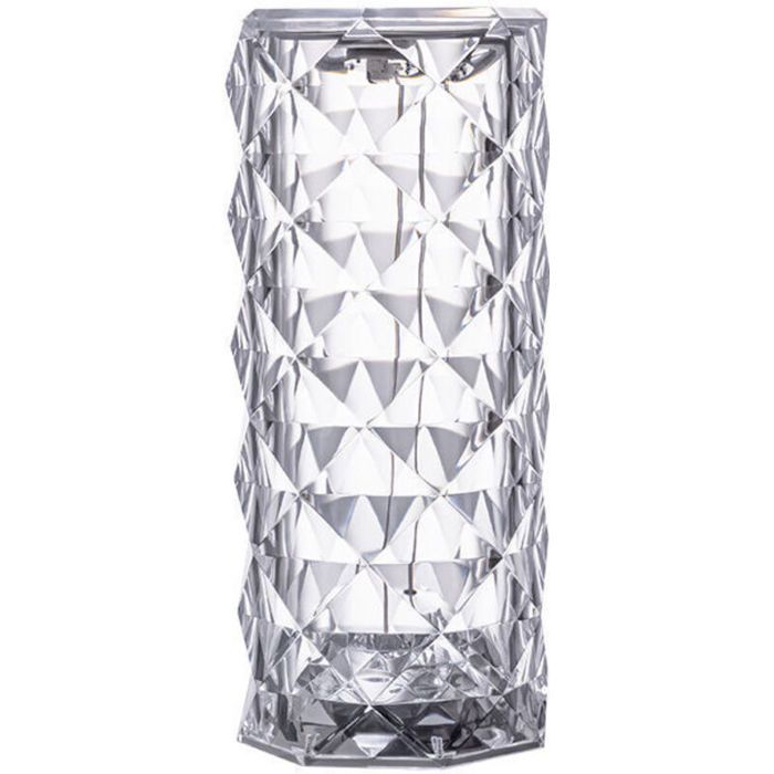 Lampe de Table LED en cristal 16 couleurs projecteur tactile romantique diamant atmosphère USB veilleuse pour chambre à cou