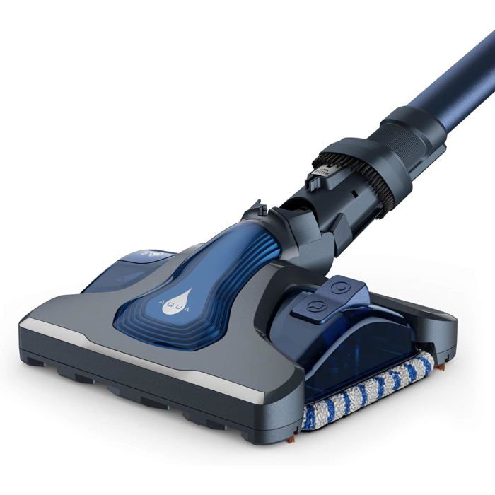 Lavante 2-En-1 Pour Aspirateur Balai Laveur X-Force Aspire Et Lave Pédale On/Off Tête Aqua Et 2 Lingettes Gris Et Bleu Zr00960