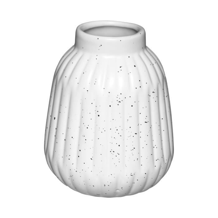 Atmosphera - Vase Cylindrique En Verre Craquelé H 30 Cm[906] - Maison