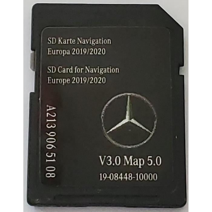 Carte SD GPS MERCEDES - NTG5.5 - Europe 2019-2020 v5 - A2139065108