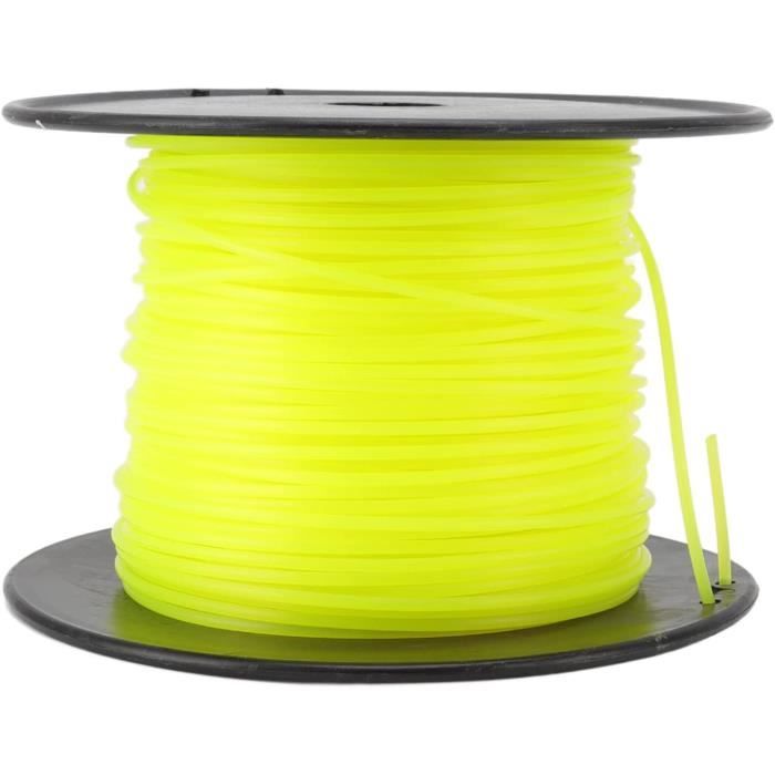 Fil De Coupe Pour Débroussailleuse 2,4 Mm - 2 Rouleaux De 50 M (total 100 M) Vert Et Bleu - Nylon Résistant Pour Coupe-bordures électriques - 7