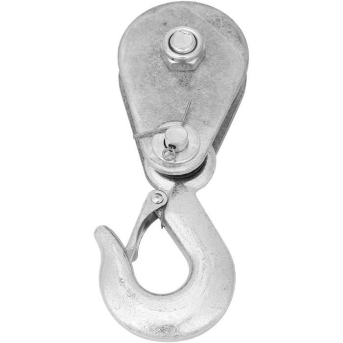 Poulie De Levage En Acier Haute Résistance - Capacité 1 Tonne - Pour Câbles, Fitness, Petit Matériel - 9