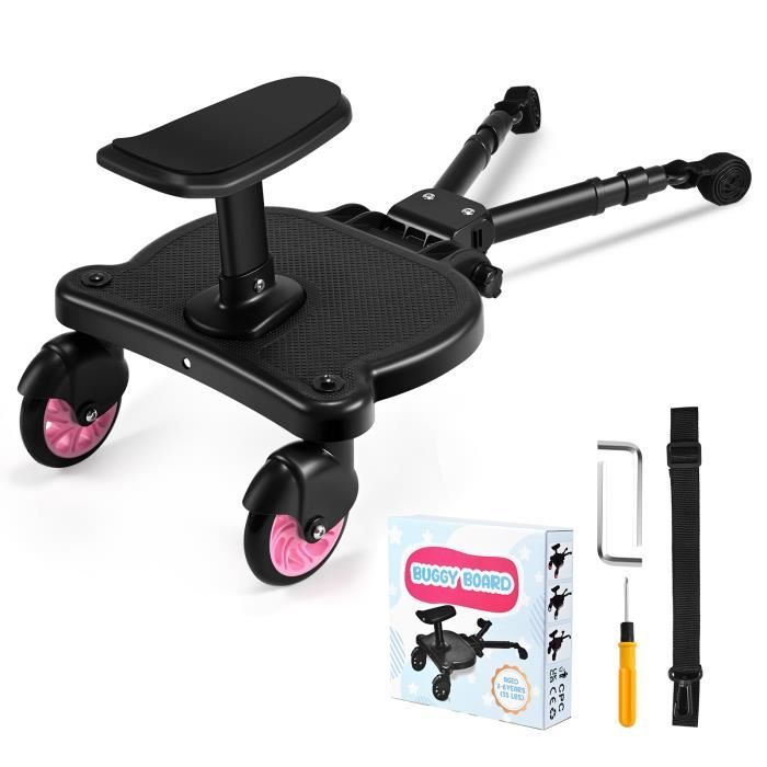 Planche Poussette Universelle Skate Poussette Universelle avec Siege Marche Pied Poussette pour bebe pour Enfants de 2 a 6 Ans 2 Cdiscount Puericulture Eveil bebe