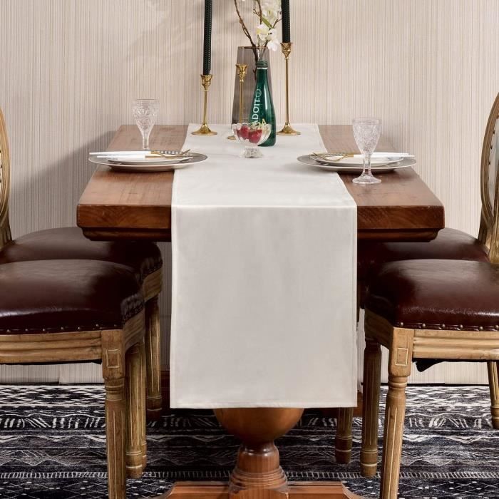 Lot de 6 chemins de table à rayures noires et blanches - 35 x 275 cm - En plastique - Jetables - Classique - Décoration de table pour fêtes, mariages, dîners, célébrations Lot de 6 chemins de table à rayures noires et blanches - 35 x 275 cm - En plastique - Jetables - Classique - Décoration de table pour fêtes, mariages, dîners, célébrations