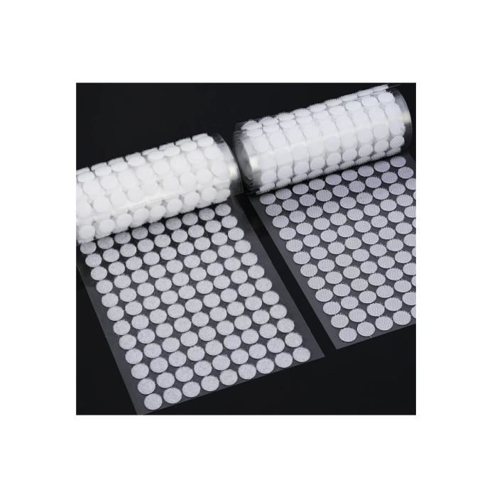 10mm Scratch Example Autocollant - Scratch Autocollant Rond - 500 Paires - 10mm - Nylon Auto ...