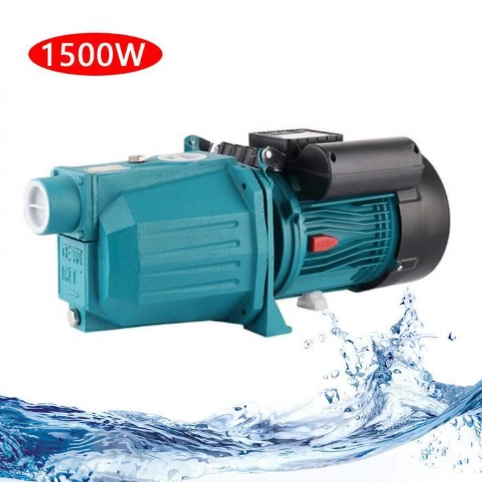 Pompes à eau Centrifuges 1500W, Pompe à eau Domestique 220V / 50Hz, Pompe  Centrifuge Electrique pour Jardin, Pompe Hydraulique 3,6 m - Cdiscount  Jardin