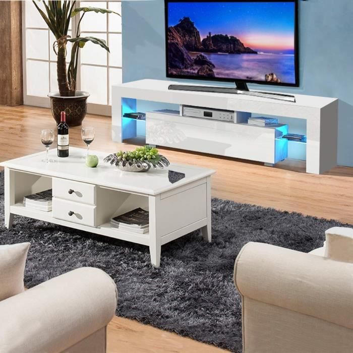 Meuble tv chambre haut - Cdiscount