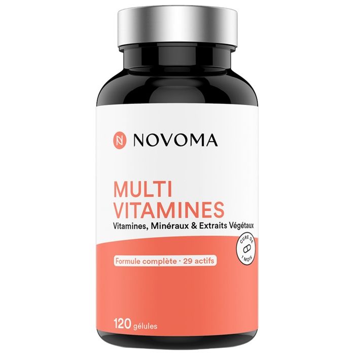 Meilleurs prix pour Novoma - Multivitamines - 120 Gélules
