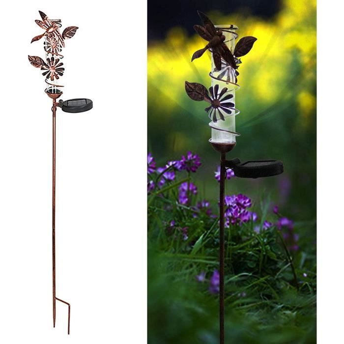 Pluviomètre Extérieur Résistant Au Gel - Échelle 6 Pouces, Base En Fer, Pour Jardin Et Terrasse