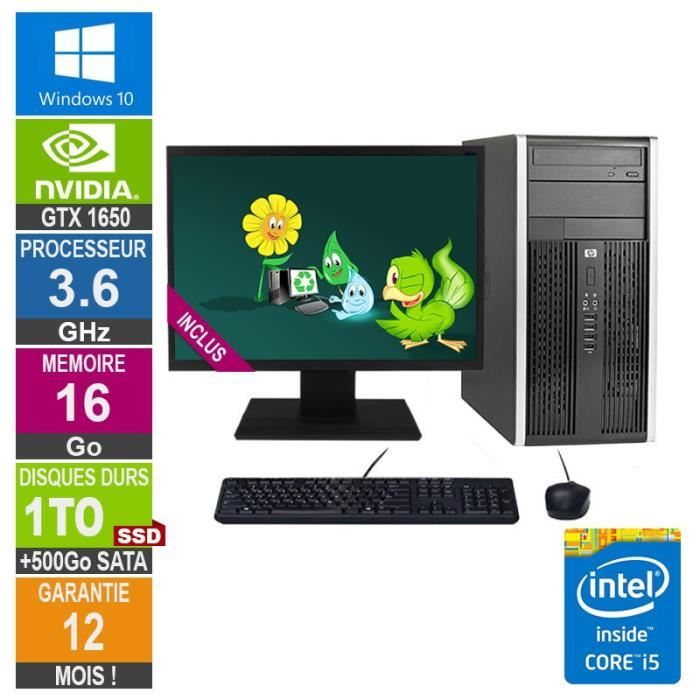 PC de jeu STGsivir, Intel Core i5 3.3G jusqu'à 3.7G, R9 370 4G GDDR5, 16G,  SSD 512 Go, WiFi, BT 5.0, RVB x 3, W10H64 - Cdiscount Informatique