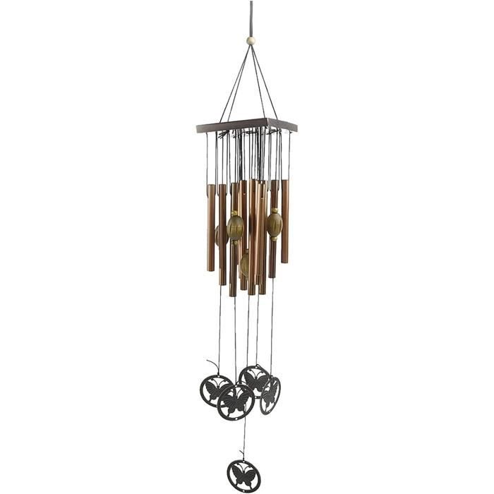 Kit DIY 50 Tubes De Carillon éolien En Aluminium Coloré - Décoration Jardin Et Balcon - Sons Apaisants