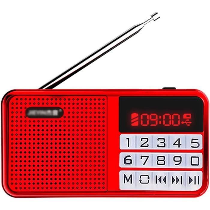 Radio Vintage, Radio Portable Retro Poste Radio Touches Numériques