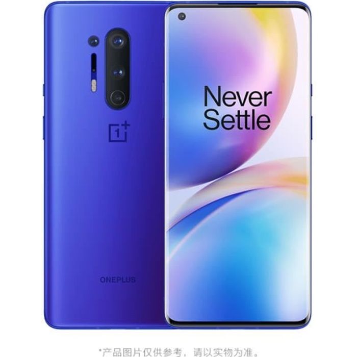Achat T&eacute;l&eacute;phone portable Oneplus 8 Pro 12 Go + 256Go 5G Version Bleu pas cher